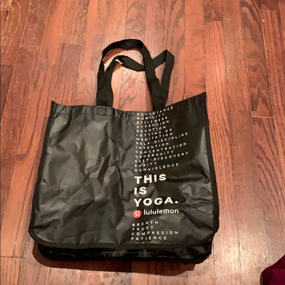 black lululemon bag - Picture 1 of 1